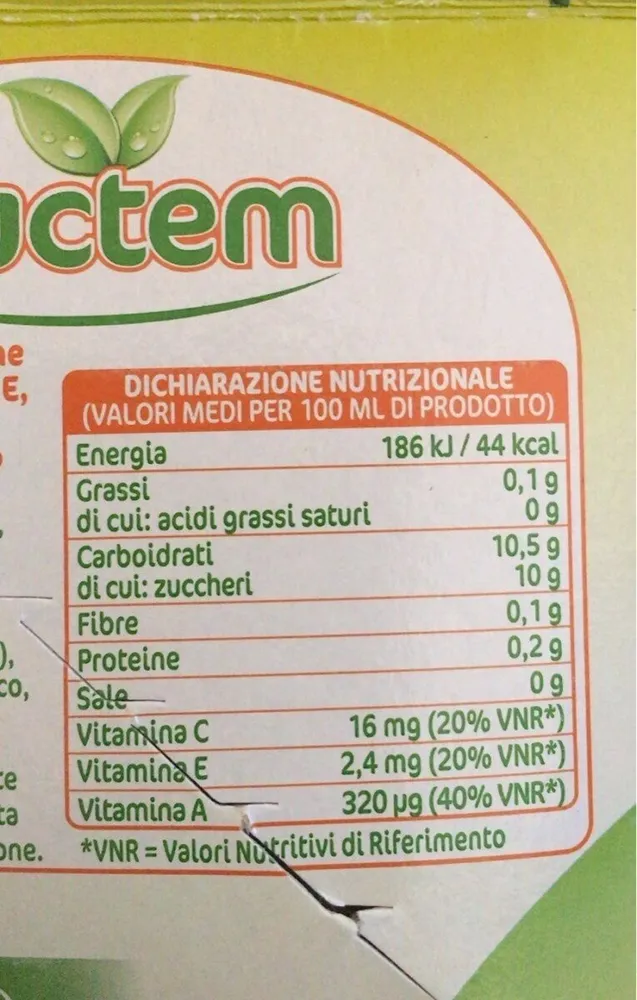 Ace arancia limone carota