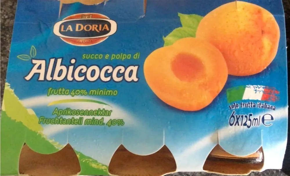 Succo e polpo Albicocca