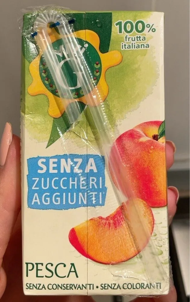 succo alla pesca