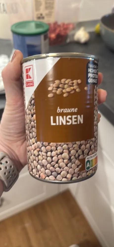 braune Linsen