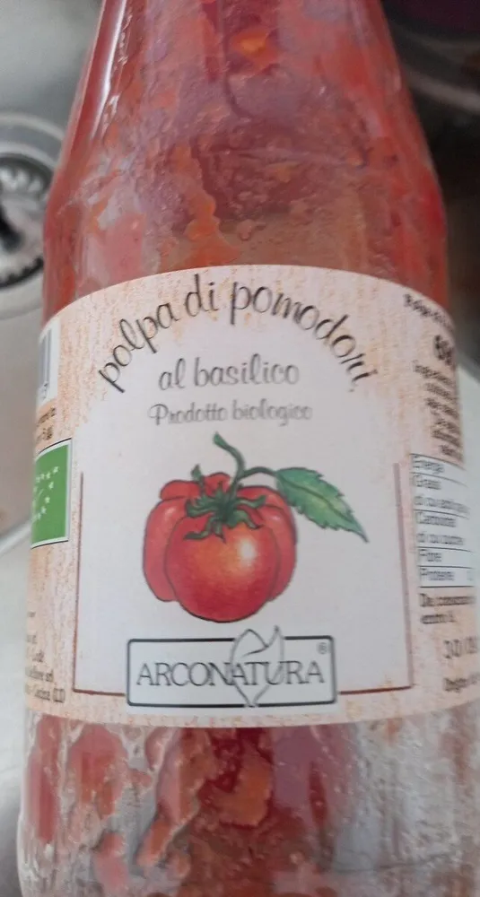 Polpa di pomodoro al basilico