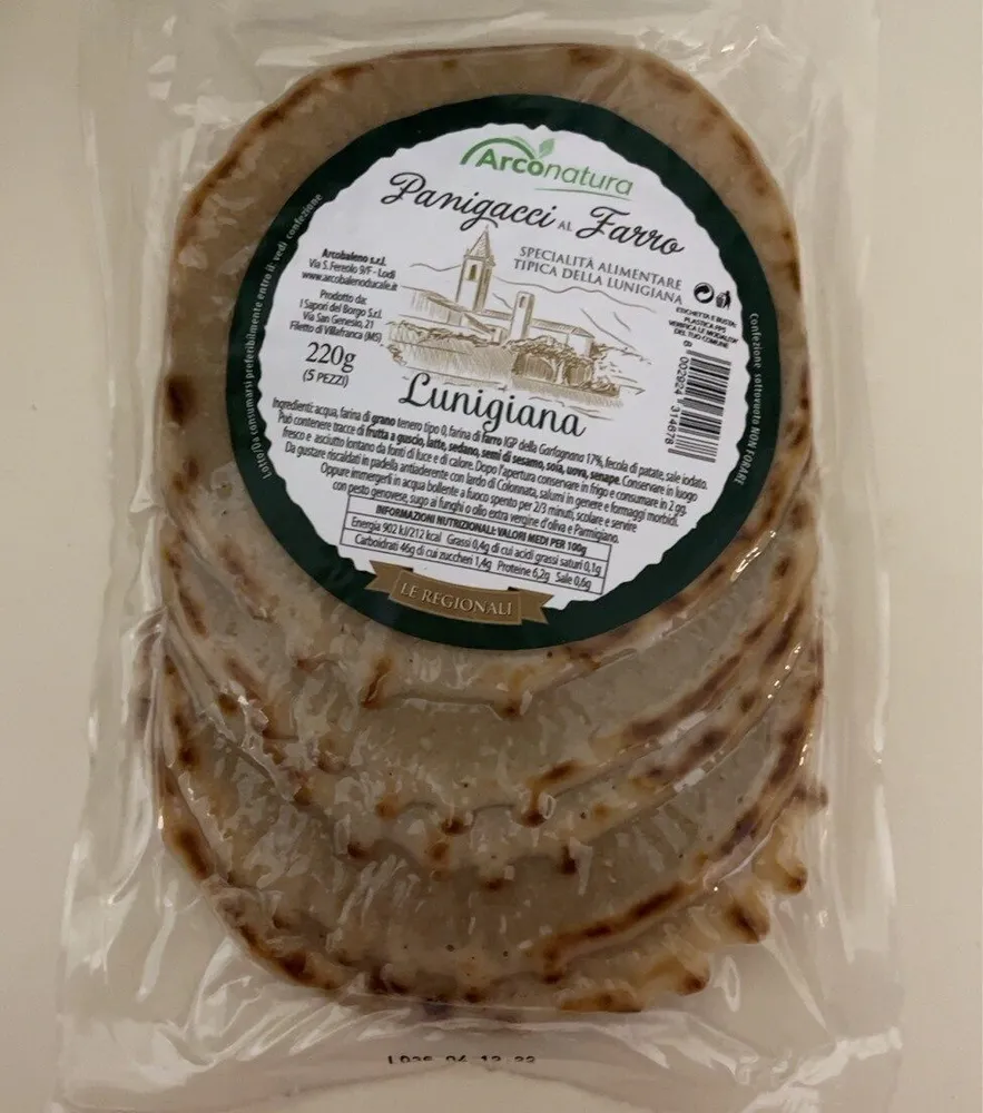 Panigacci al farro