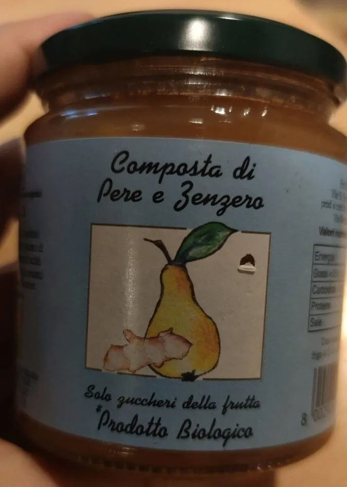 Composta di Pere e Zenzero