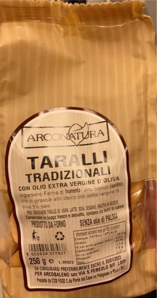 Taralli tradizionali