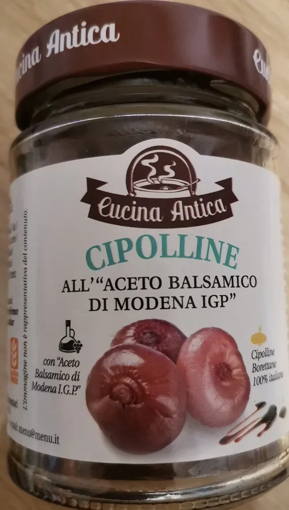 Cipolline all'aceto balsamico di Modena IGP
