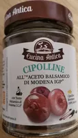 Cipolline all'aceto balsamico di Modena IGP
