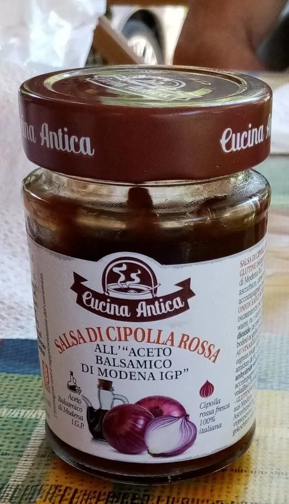 Salsa di cipolla rossa