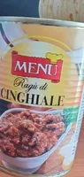 Menu' ragù di cinghiale