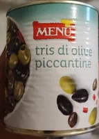 Tris di olive piccantine