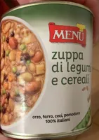 Zuppa di legumi e cereali