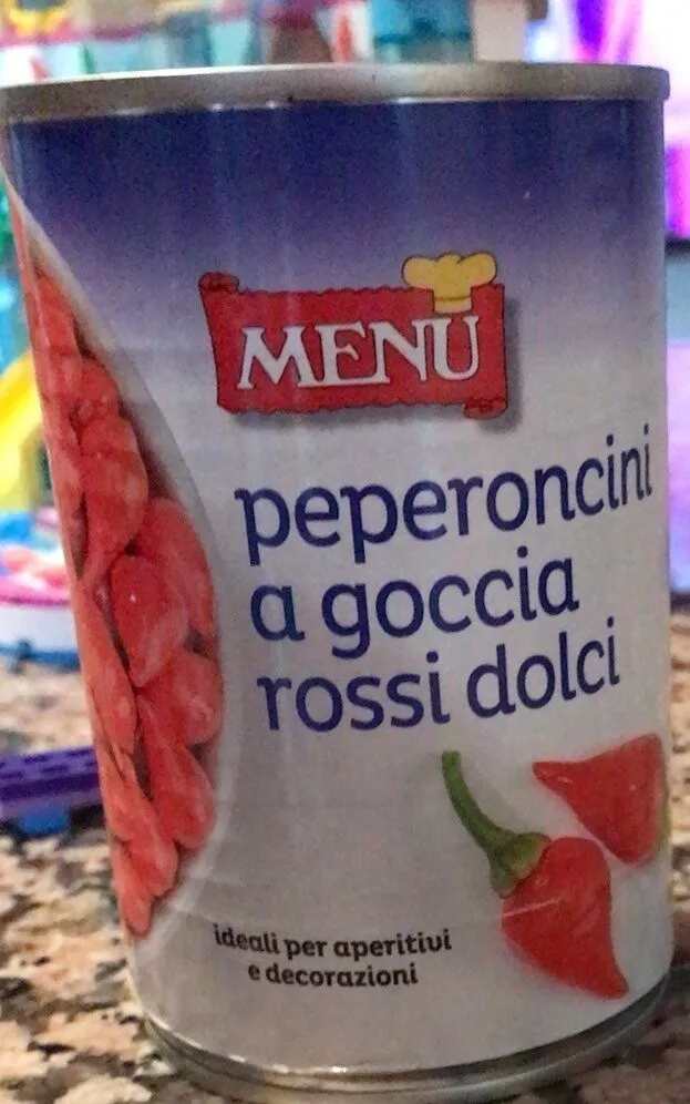 Peperoncini a goccia rossi dolci