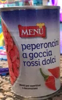 Peperoncini a goccia rossi dolci
