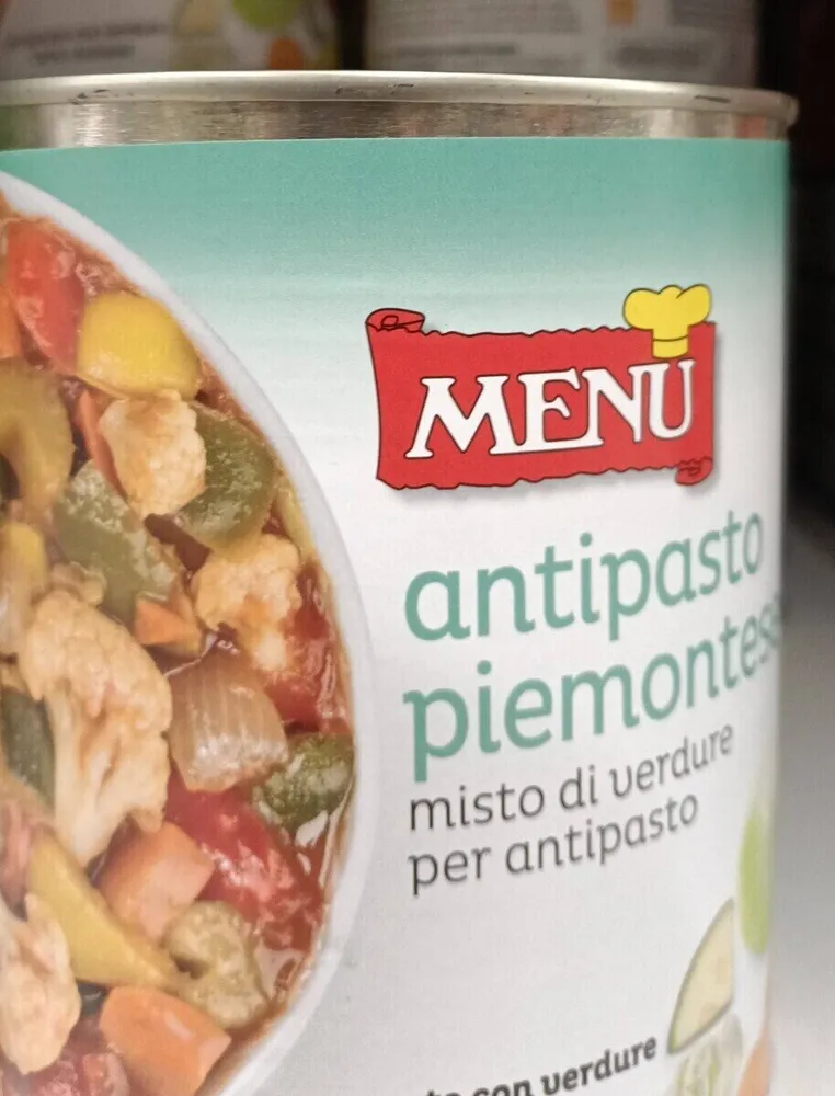 Antipasto piemontese misto di verdure per antipasto