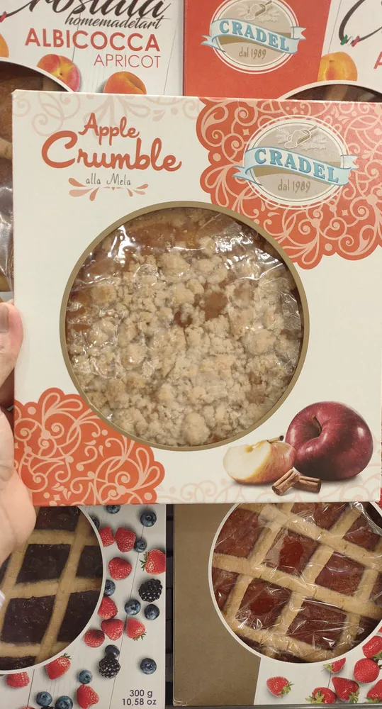 Apple crumble