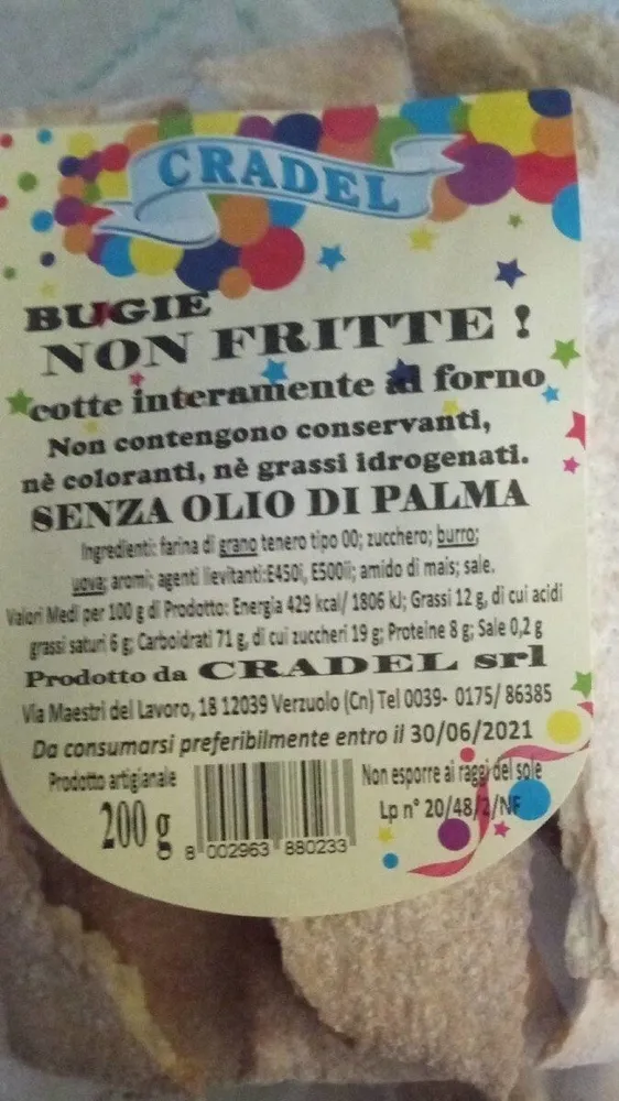 Bugie non fritte