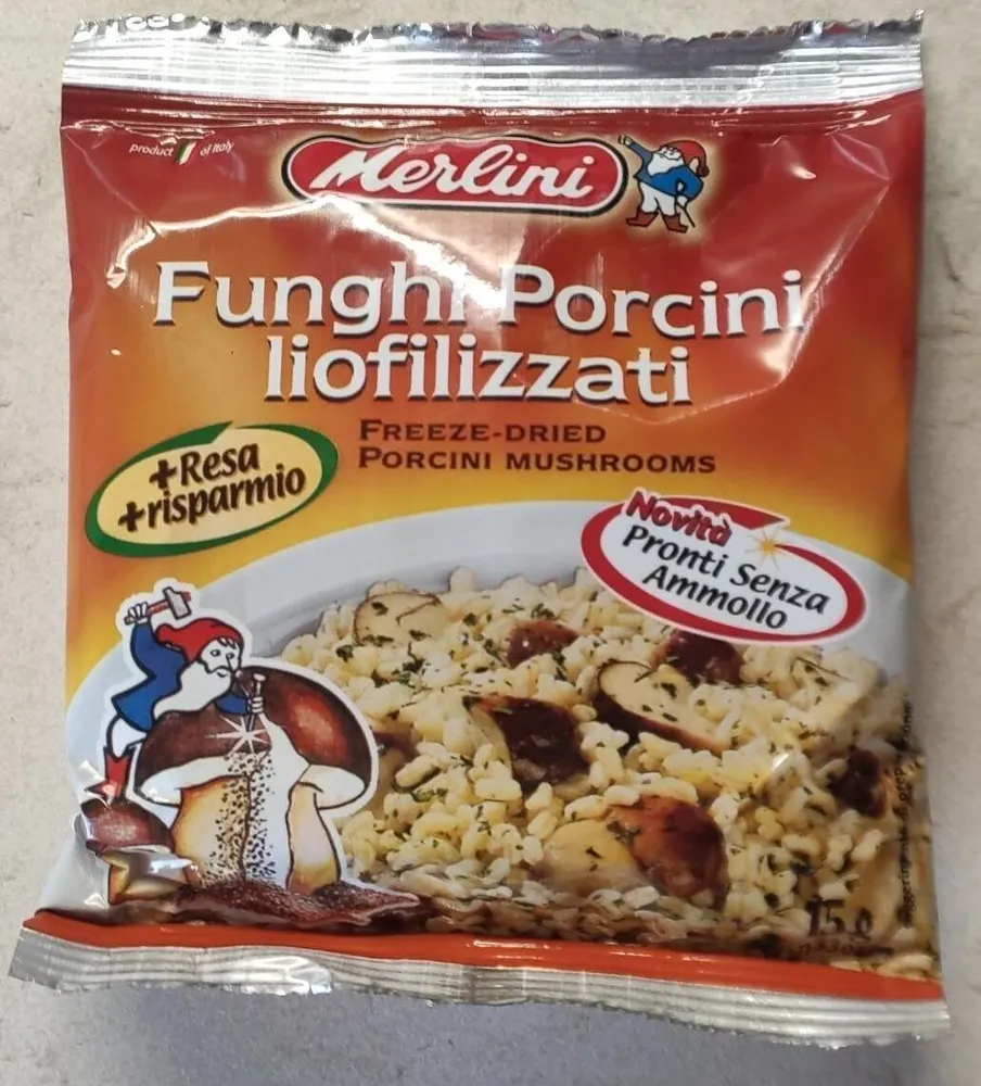 Funghi porcini liofilizzati