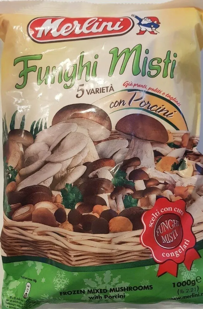 Funghi misti - 5 varietà con porcini