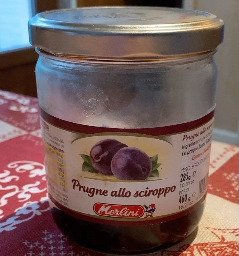 Prugne allo sciroppo