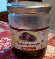 Prugne allo sciroppo