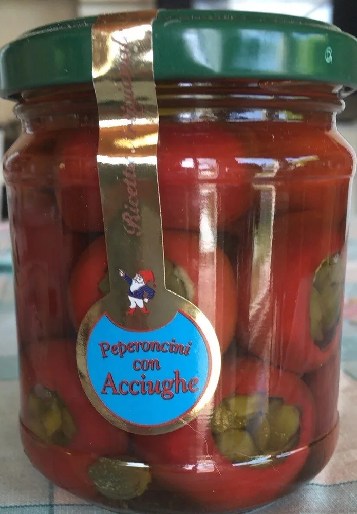 Peperoncini con acciughe