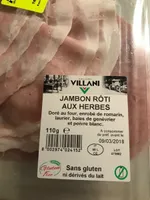 Jambon roti aux herbes