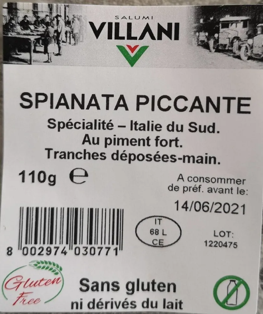 Spianata piccante