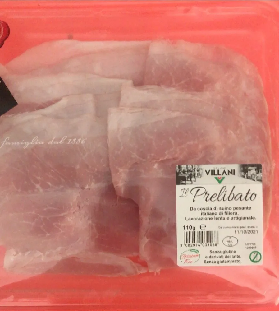 Prosciutto cotto prelibato
