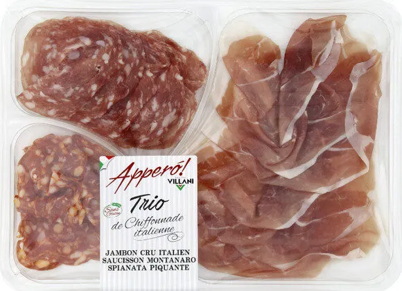 Trio de chiffonnades italiennes