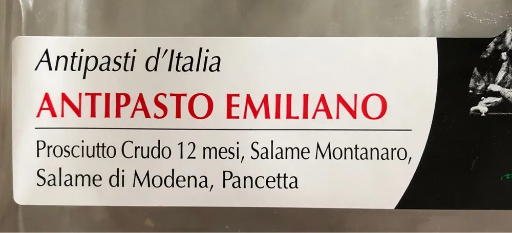 Antipasti d'italia