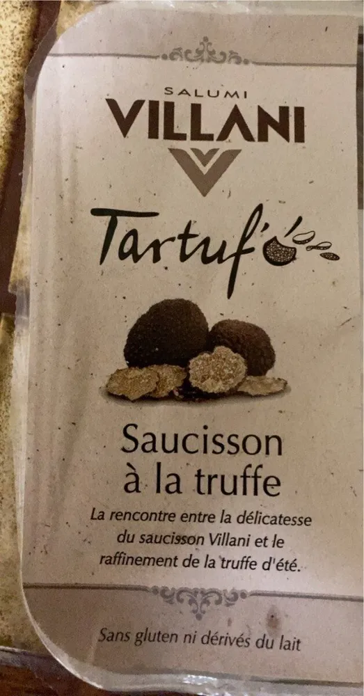 Saucisson a la truffe d’été