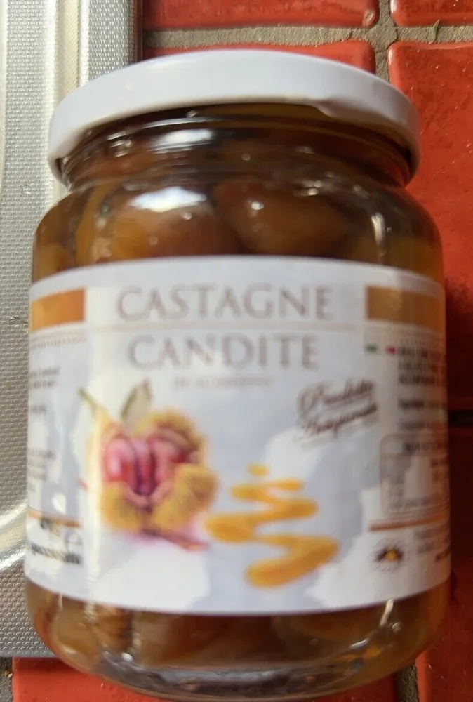Castagne Candite in sciroppo