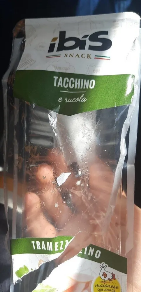 Íbís snack tacchino e rucola