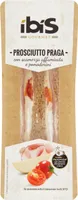 Gourmet prosciutto praga con scamorza affumicata e pomodorini