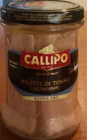 Filetti di tonno al naturale