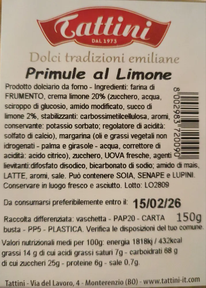 Primule al limone
