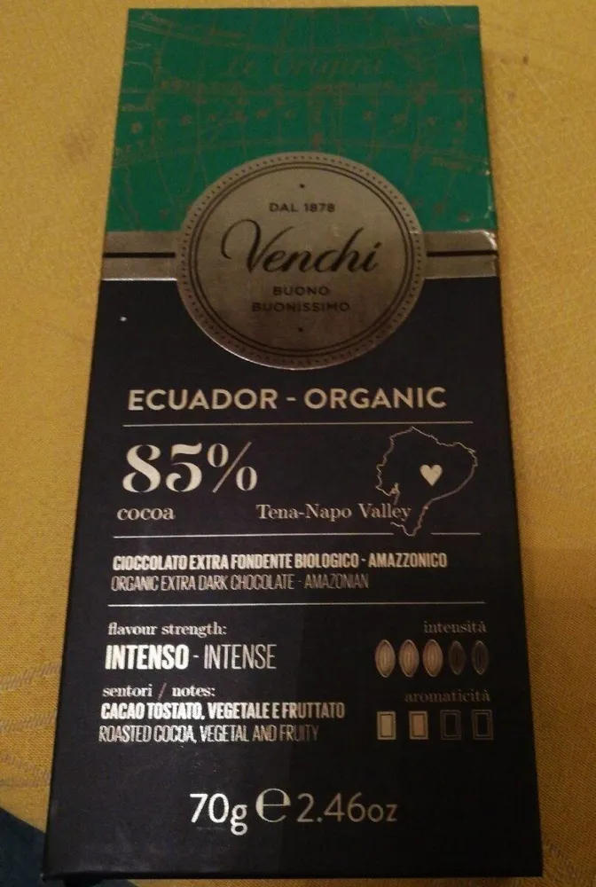 Ecuador organic 85%