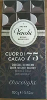 Chocolat noir 75% sans sucre ajouté