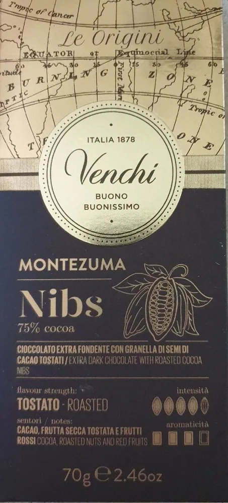 Nibs 75% cocoa