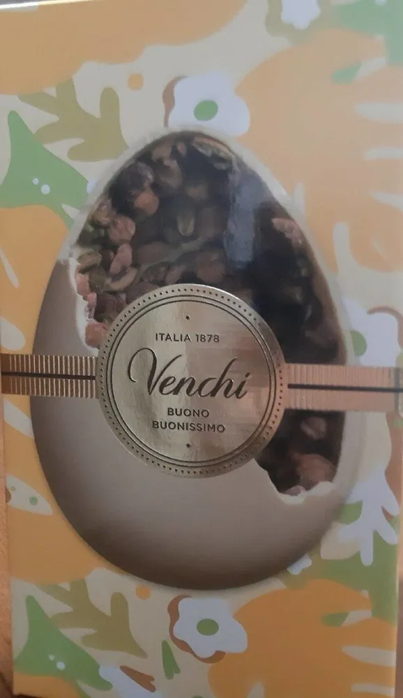 Uovo di cioccolato bianco