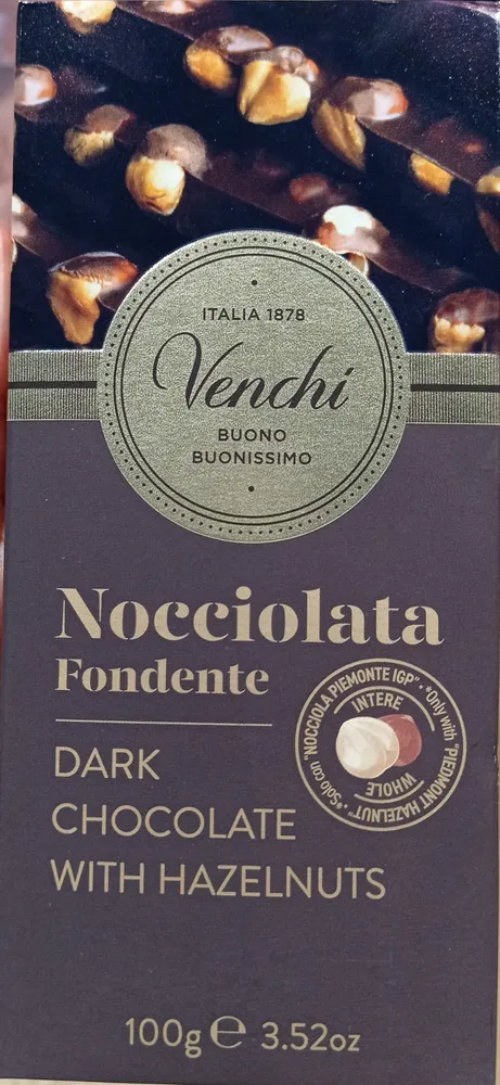 Cioccolata nocciolata fondente