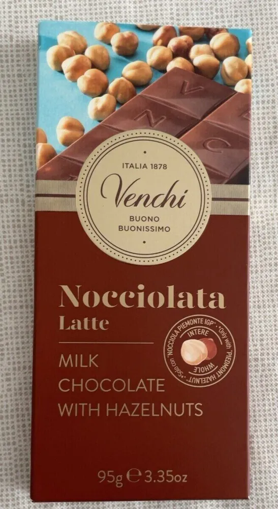 Nocciolata Latte Milk Chocolate with Hazelnuts