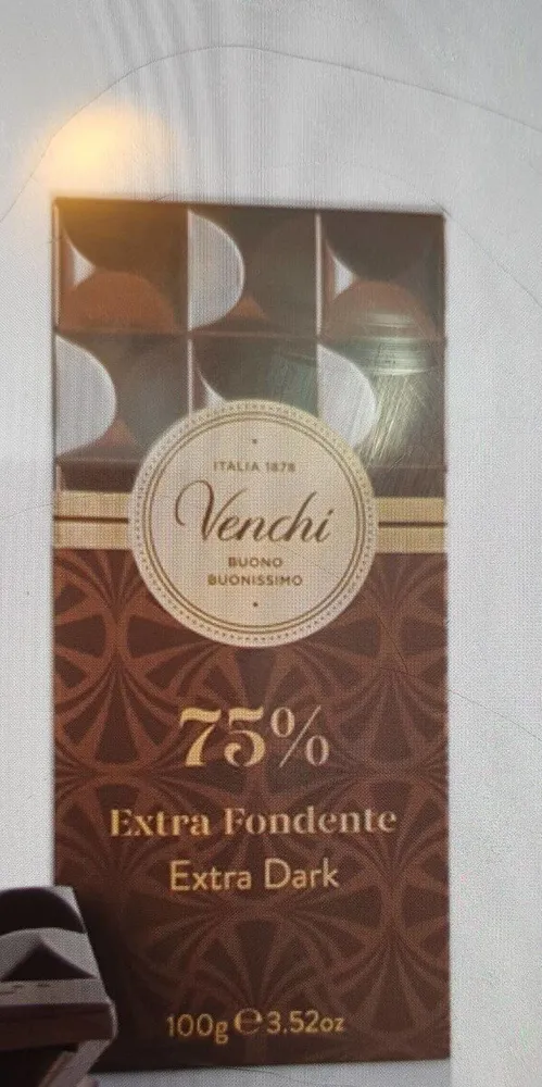 Venchi Cioccolato Extra Fondente 75% 100g