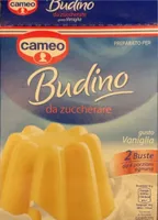 Budino gusto vaniglia da zuccherare