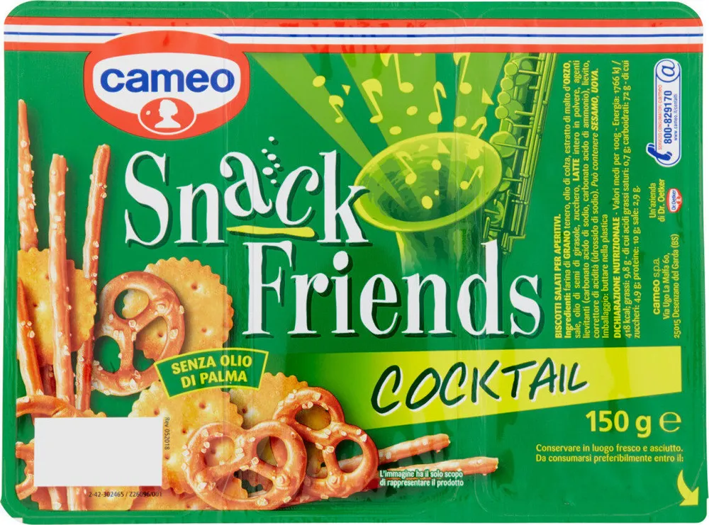 Snack friends cocktail