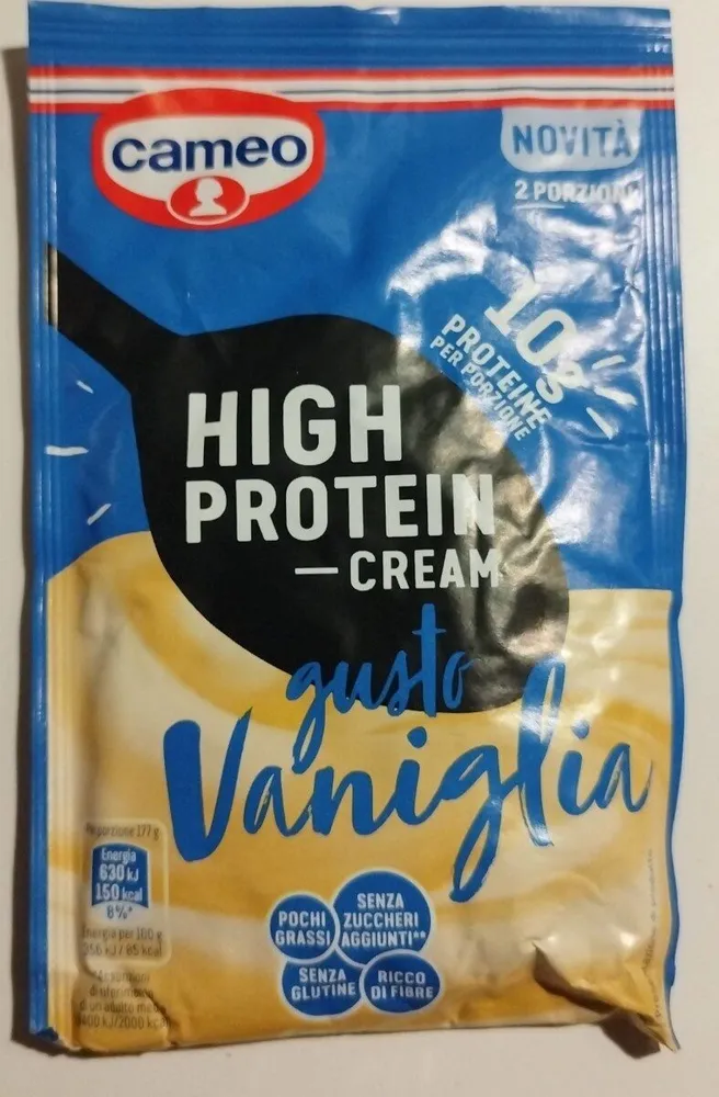 High proteine cream