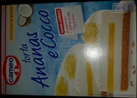 Torta ananas e coco