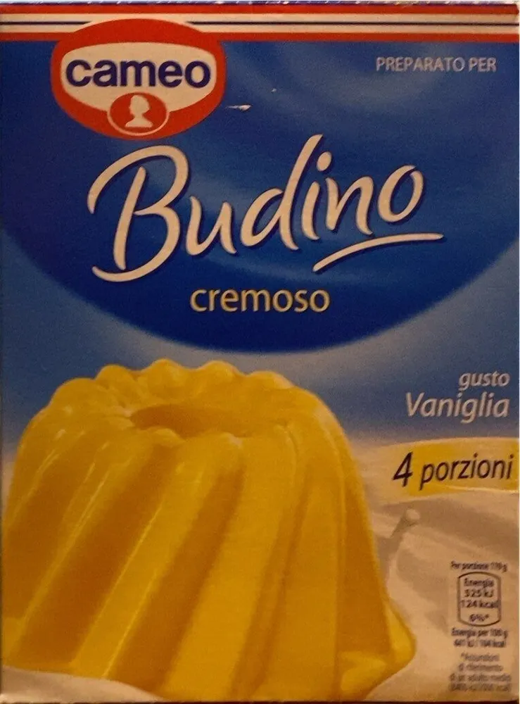 Budino cremoso gusto vaniglia