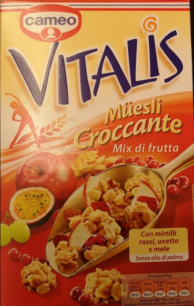 Vitalis Mix Di Frutta GR. 300