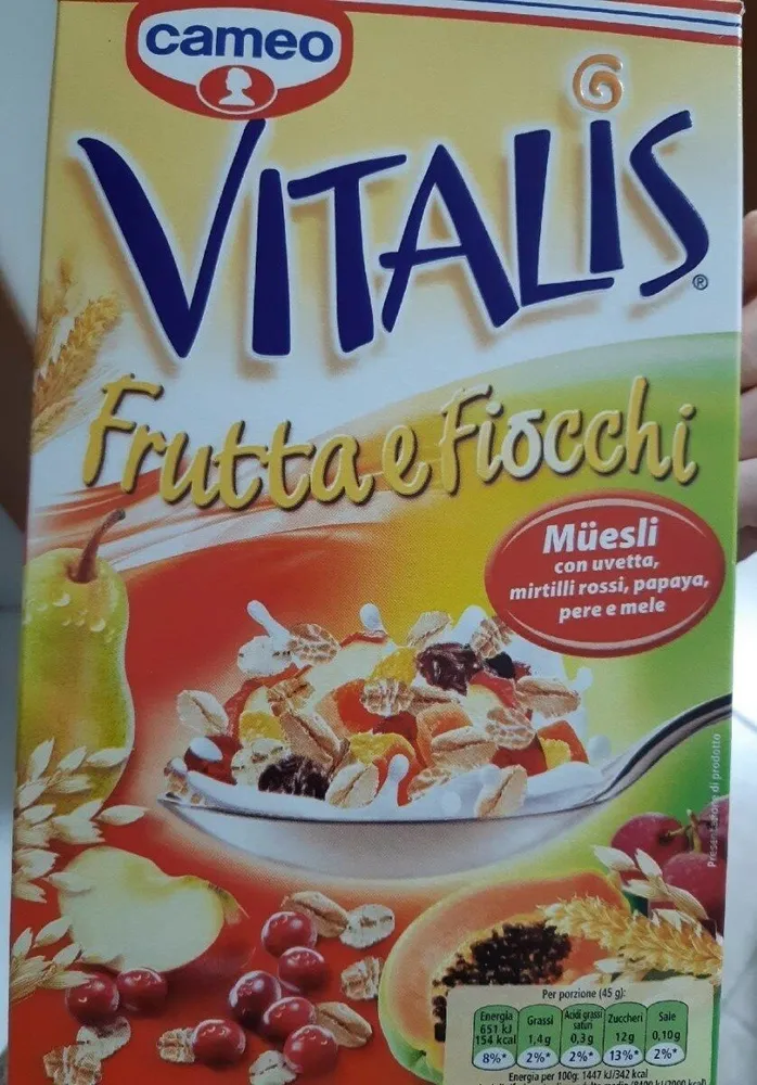 Vitalis Frutta e fiocchi