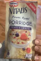 Porridge frutti rossi